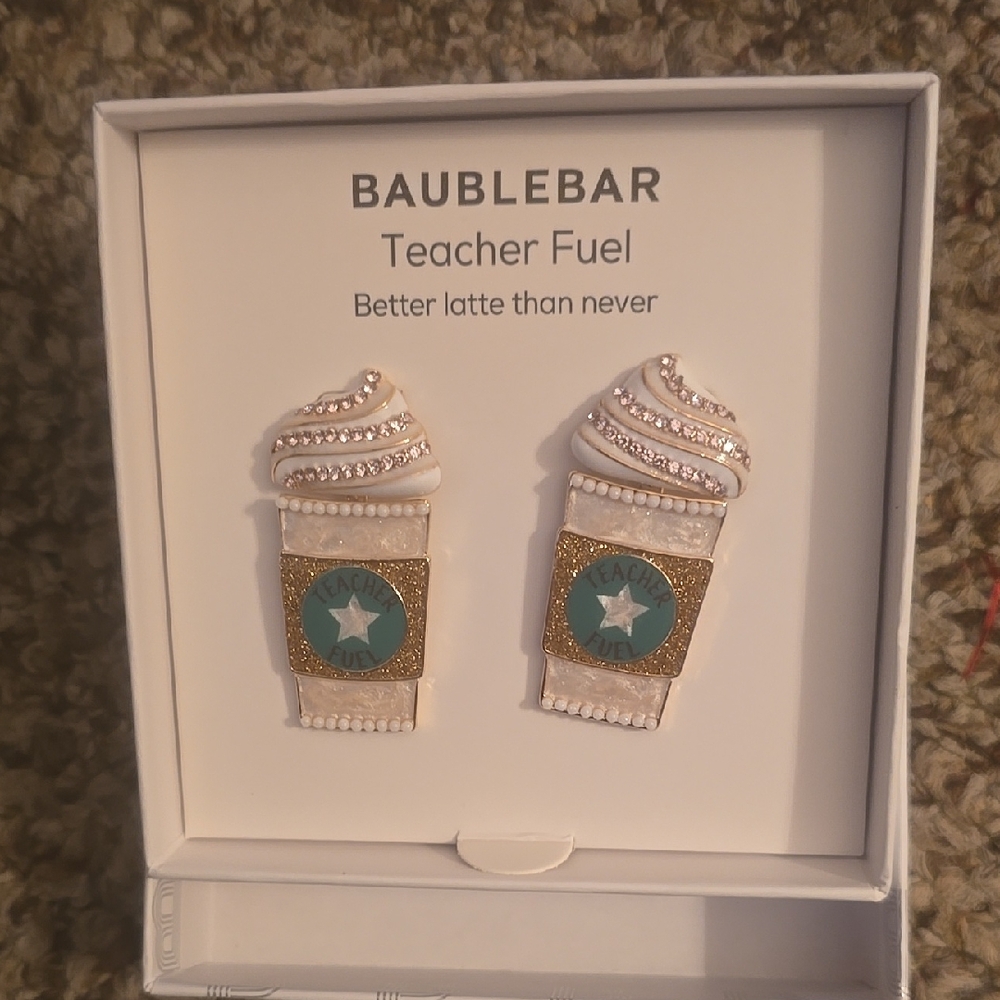 BaubleBar Teacher Fuel Earrings